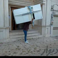 کارگر اسباب کشی تخلیه بار یخچال ساید نیسان