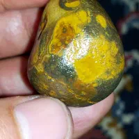 مهره سلطانی مشکی چشم زرد اتیشی ملاگط کهنه|جواهرات|اهواز, اسلام آباد غربی|دیوار