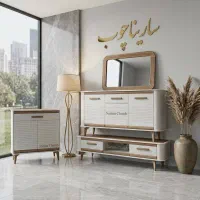 اینه و کنسول/  ارکیده / تمام MDF