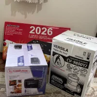 جاروبرقی /اجاق گاز رومیزی شیشه ای/توستر