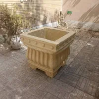 گلدان بتنی مربع باکس بتنی سنگین محکم|مصالح و تجهیزات ساختمان|تهران, جوانمردان (اندیشه)|دیوار
