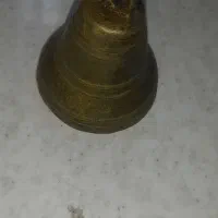 زنگوله و‌قیچی برنجی قدیمی