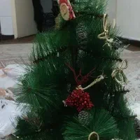 درخت کریسمس ۵۰سانت|گل مصنوعی|اندیشه, اندیشه فاز ۱|دیوار