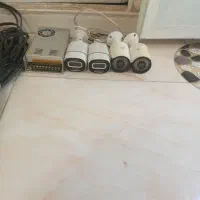 دوربین مداربسته ۴عدد با کابل و پاور مانیتور