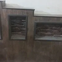 تخت دونفره تمام چوپ