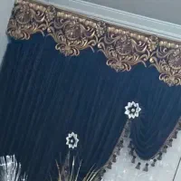 شال پرده در حد صفر