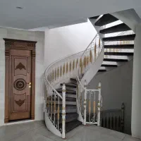 پله دوبلکس..پله گرد