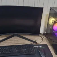 کیس و مانیتور گیمینگ|رایانه رومیزی|کرج, باغستان|دیوار