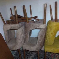 میز ناهار خوری ۶ نفره مبله طرح چستر