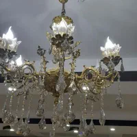 لوستر تمام برنز ۶شاخه شاه عباسی