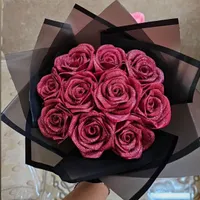 گل ربانی باکس تک شاخه|گل مصنوعی|تبریز, |دیوار