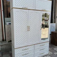 کمد لباس ۳ تکه عرض ۱۵۰ شرکتی با ضمانت