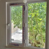ساخت و نصب درب پنجره دو جداره آلمینیوم توری پلیسه
