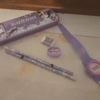 ست کامل لوازم تحریر کرومی