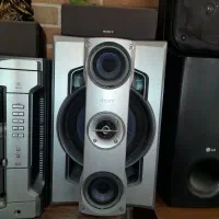 ضبط سونی با دو عدد ساب قوی و سه عدد باندکوچک|سیستم صوتی خانگی|فردیس, منظریه|دیوار