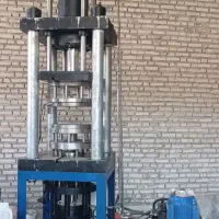 پرس هیدرولیک 2جک 120تن همراه با 3قالب سینی