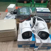 پک دو دوربین آماده برای نصب|دوربین مداربسته|قم, عمار یاسر|دیوار