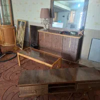 آینه کنسول و میز تی وی