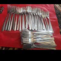 فروش قاشق چنگال قدیمی وجدیدعمده وخورد|ظروف سرو و پذیرایی|تهران, هاشم‌آباد|دیوار