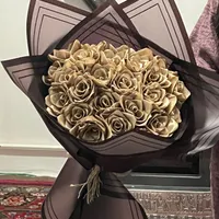 دسته گل روبانی