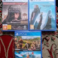 فروش 3 عنوان بازی آکبند و پلمب اصلی برای Ps4/ps5