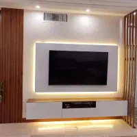 تی وی وال و میز TV با رنگبندی سلیقه ای|میز تلویزیون|رشت, گلسار|دیوار