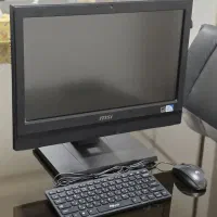 کامپیوتر all in one مشکی لمسی تاچ  msi i3 نسل ۲