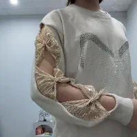 لباس بافت مجلسی استفاده نشده نو