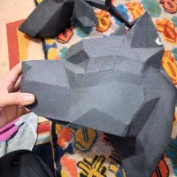 مجسمه سگ بولداگ وگوزن شاخدار|مجسمه، تندیس، ماکت|شیراز, قصرالدشت|دیوار