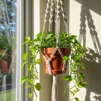 اویز گلدون مکرومه (تخفیف ویژه سال نو)