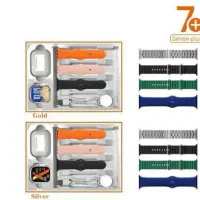 ساعت هوشمند 7بند بند استیل+ایرپاد پرو اشانتیون فقط