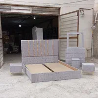 بلوط چوب تخت خواب.سرویس خواب.بلوط