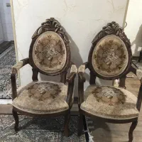 مبل سلطنتی دست ساز با چوب راش|مبلمان خانگی و میز عسلی|کاشان, راوند|دیوار