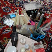 لوازم کاشت ناخن صفرتاصدبدون لوازم برقی|آرایشی، بهداشتی، درمانی|آبدانان, |دیوار