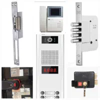 نصاب قفل برقی درب یوتاب ایفون تصویری صوتی در بازکن