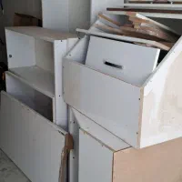 کابینت بدون درب ام دی اف(قفسە)