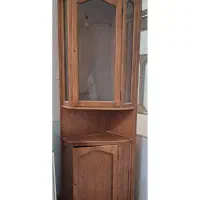 کمد چوبی طبقه دار کمد کتاب و لوازم