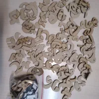 الفبا و اعداد چوبی مگنتی
