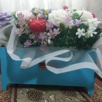باکس گل شمعی بسیار زیبا|صنایع دستی و سایر لوازم تزئینی|شیراز, شهرک سراج‎|دیوار