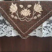 ترمه سرمه دوزی و روی طاقچه