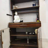 کتابخانه و میز تحریر|کتابخانه، شلف، قفسه‌های دیواری|چابکسر, |دیوار