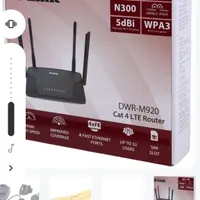 مودم سیم کارتی 4G LTE بی سیم N300 دی لینک کاملا نو|مودم و تجهیزات شبکه|بروجرد, |دیوار