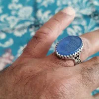 انگشتر عقیق خطی