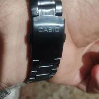ساعت کاسیو زیبا و شیک بند استیل مشکی|ساعت|تهران, هاشمآباد|دیوار