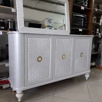 ست آینه کنسول و میز تلویزیون خورشیدی * اثاث مارکت|بوفه، ویترین، کنسول|سیرجان, |دیوار