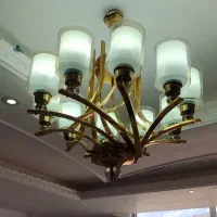 لوستر ده شاخه