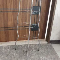 استند قابلمه  گل گلدان  بطری اب طرح دمبل