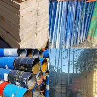 اجاره داربست تخته بشکه فرغون و...‌