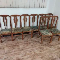 ۶عددصندلی چوبی  درجه یک