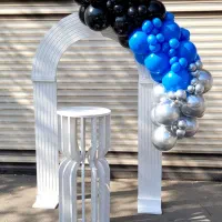 دکور تولد بادکنک آرایی و لوازم تولد رنگین کمان|اسباببازی|اراک, |دیوار